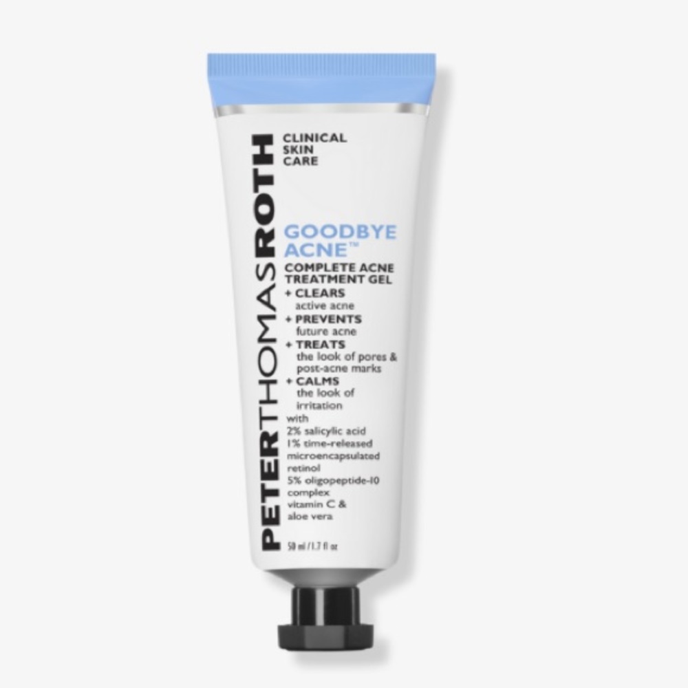 ⚫️ Peter Thomas Roth Goodbye Acne Complete Acne Treatment Gel New 1.7 Full-Size - Picture 2 of 9
